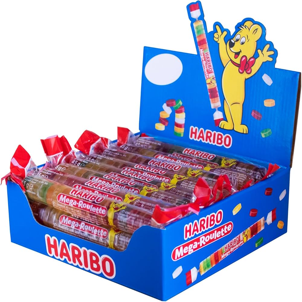 HARIBO MEGAROULETTE 45G 8XE24U