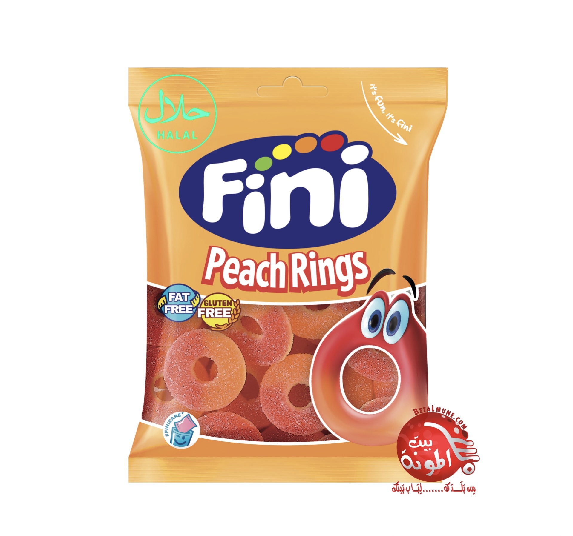 FINI AROS MELOCOTON HALAL B90G 12U