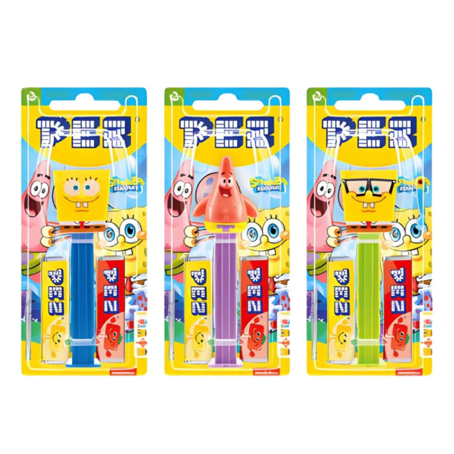 PEZ ESTUCHE SPONGEBOBSONIC 6X12U
