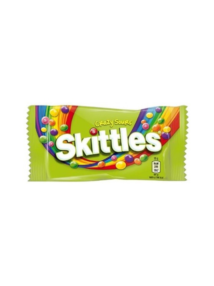 SKITTLES CRAZY SOURS 38G 14U