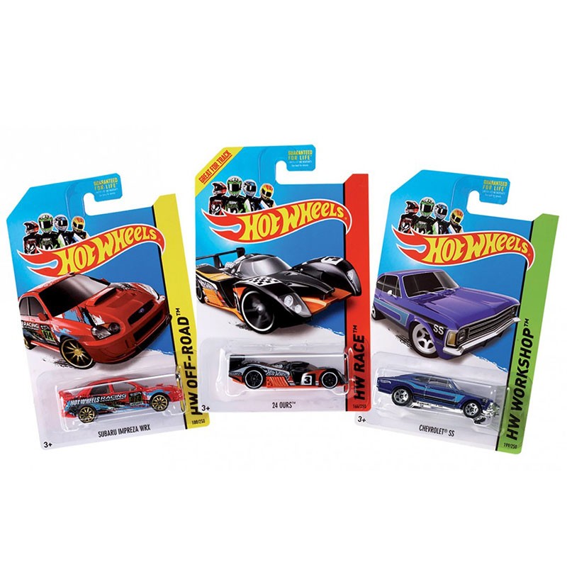PANINI HOT WHEELS BLISTER CARS 24X1U