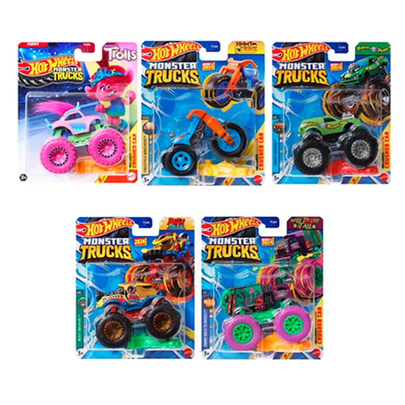 PANINI HOT WHEELS MONSTER TRUCK 8X1U