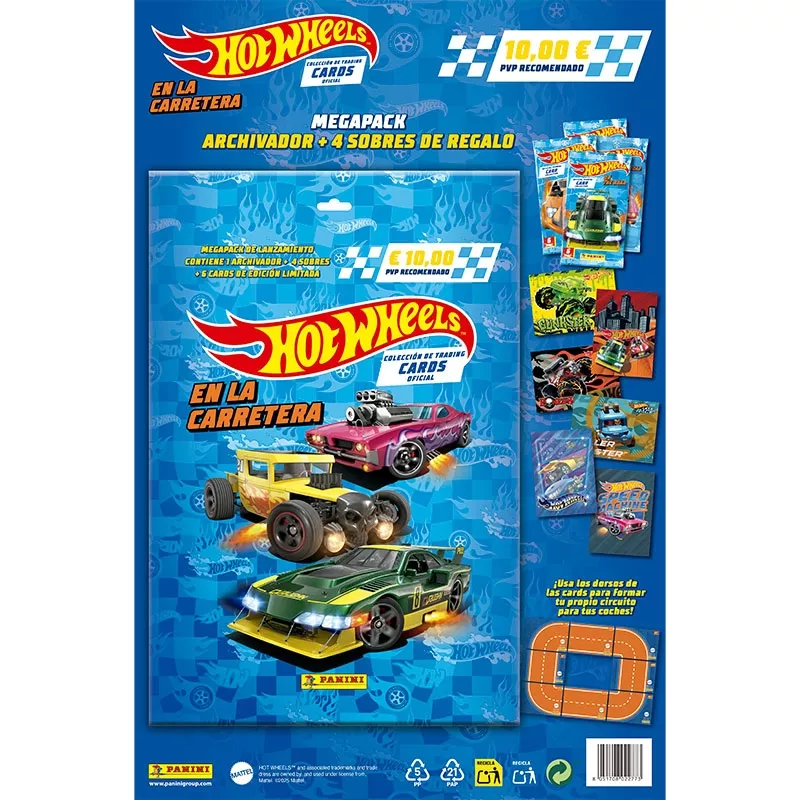 PANINI LOTE EXPO HOT WHEELS PREPACK S4
