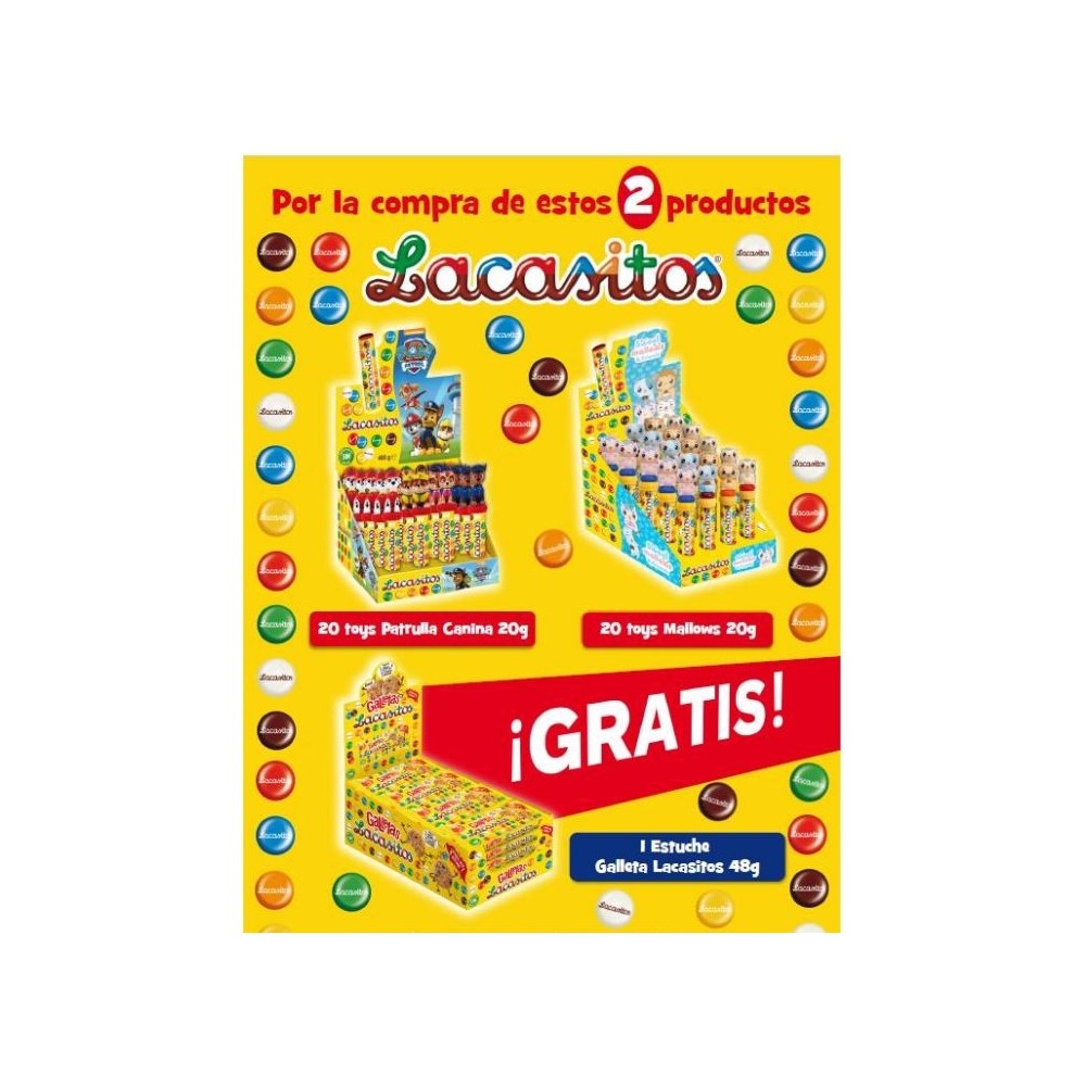 LACASITOS LOTE L532 TOYSGALLETAS 48G