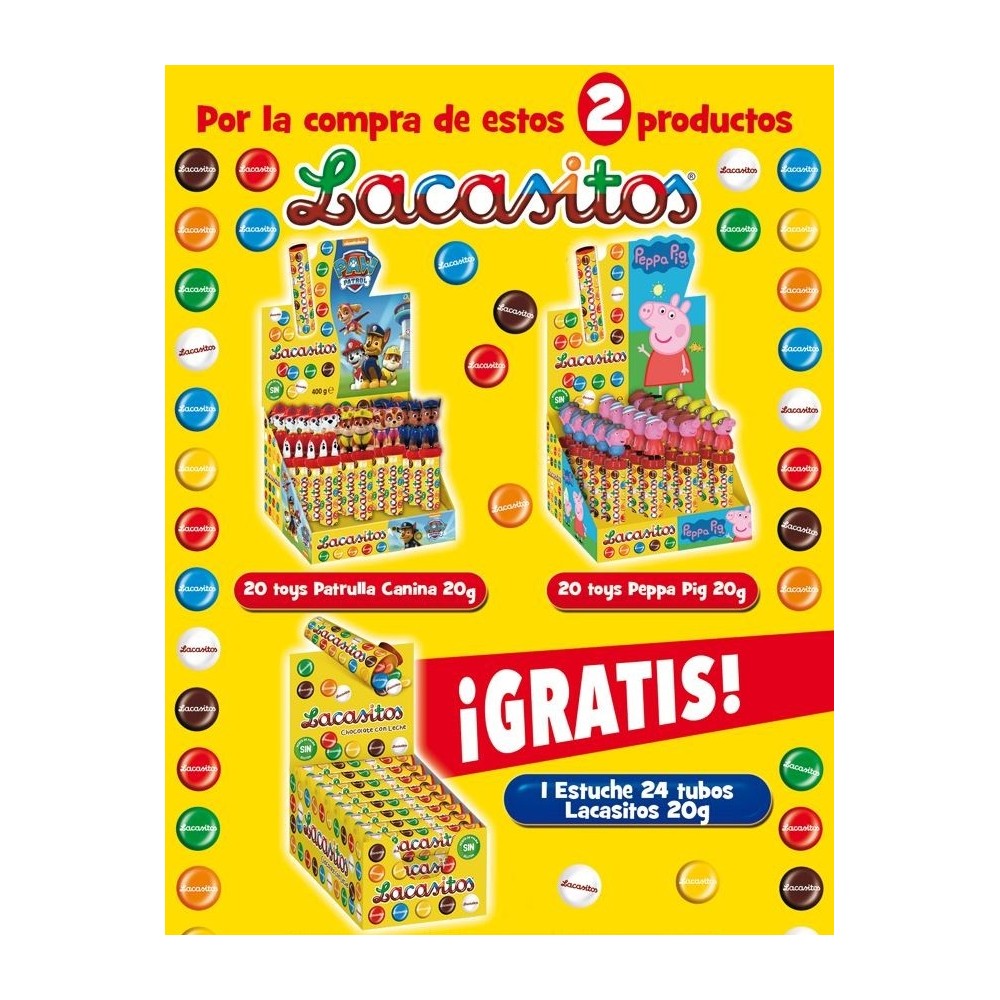 LACASITOS LOTE L482 TOYS 21TUB 20G SC