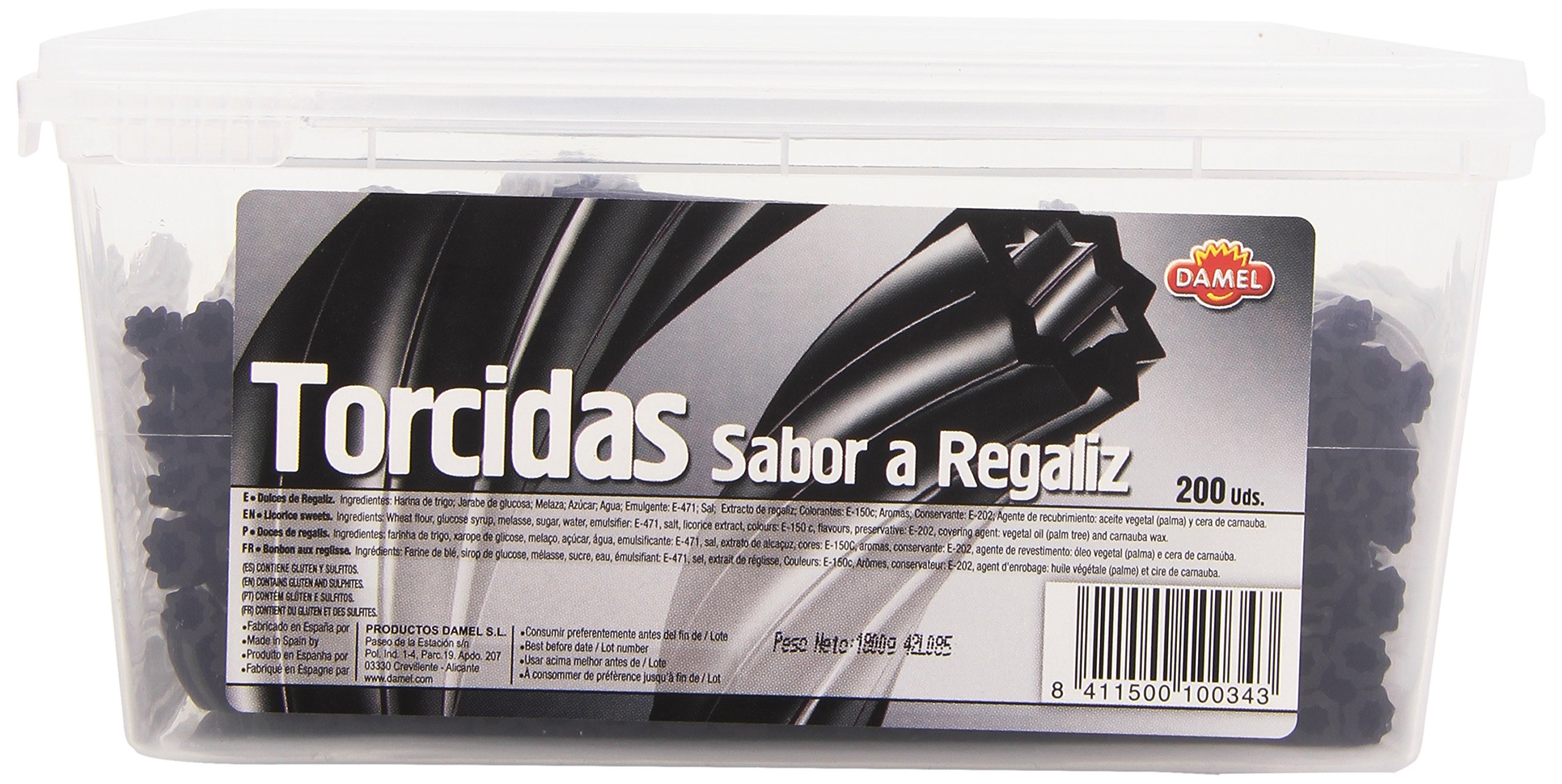 DAMEL TORCIDA REGALIZ 6XT200U