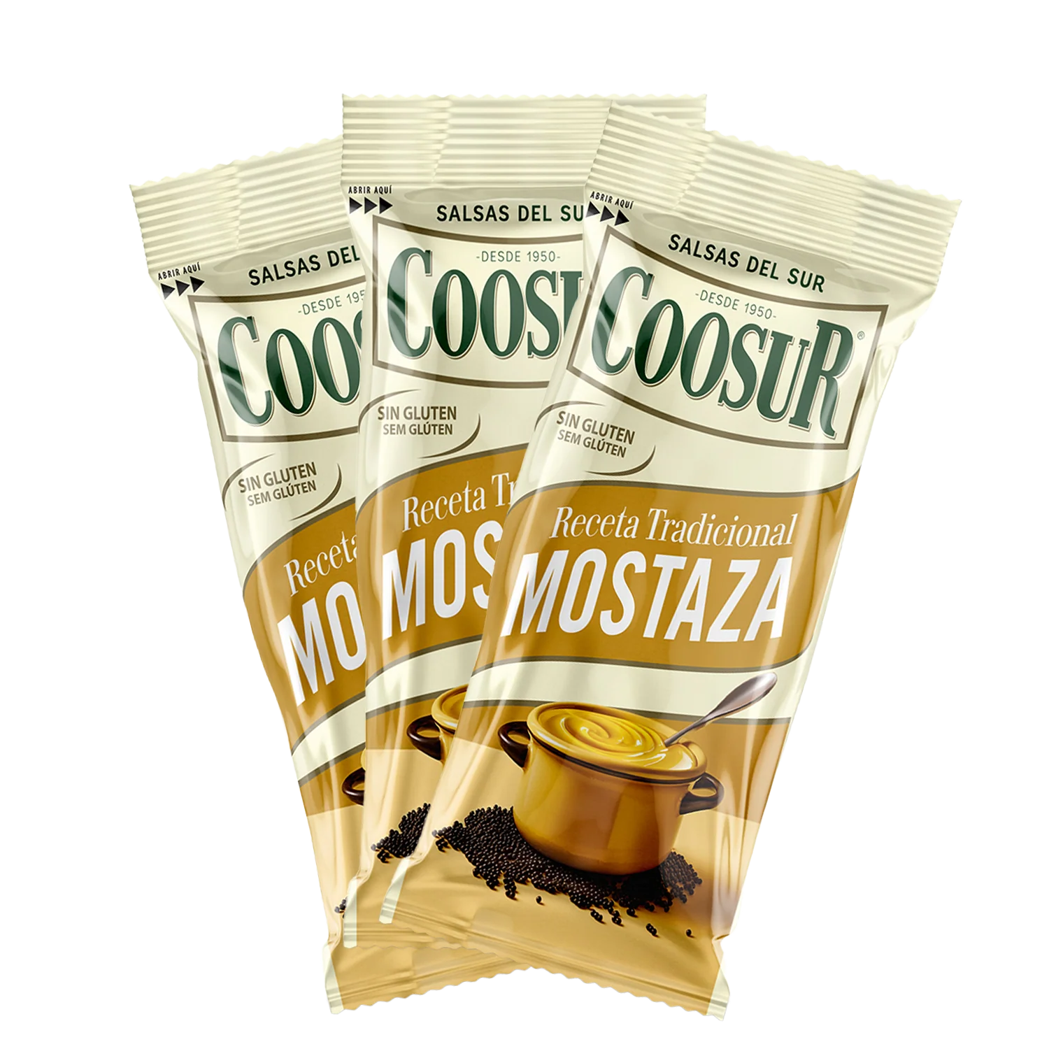 COOSUR MOSTAZA MONODOSIS 5G C250U