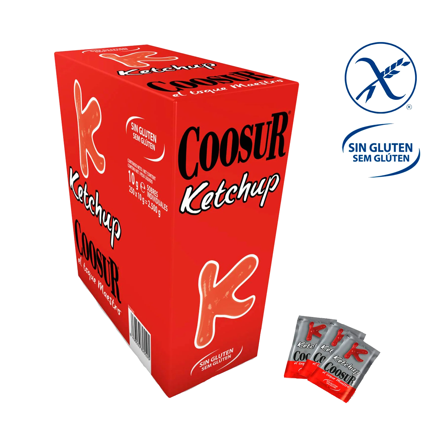 COOSUR KETCHUP MONODOSIS 10G C250U