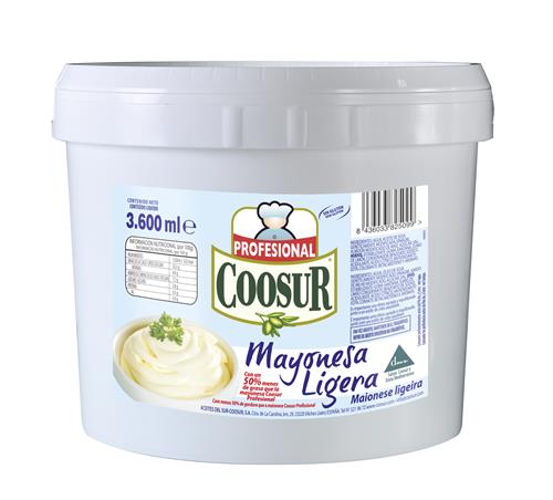 COOSUR MAYONESA LIGERA CUBO 36K 4XT1U