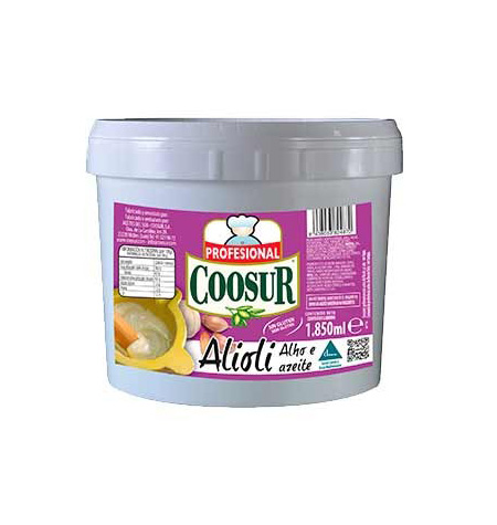 COOSUR SALSA ALIOLI CUBO 1850ML 6XT1U