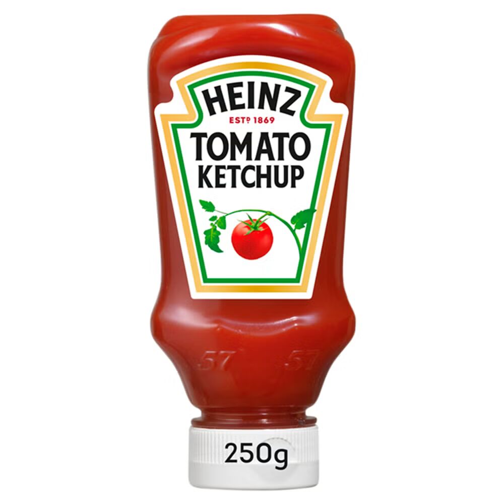 HEINZ TOMATO KETCHUP 250G 18X1U