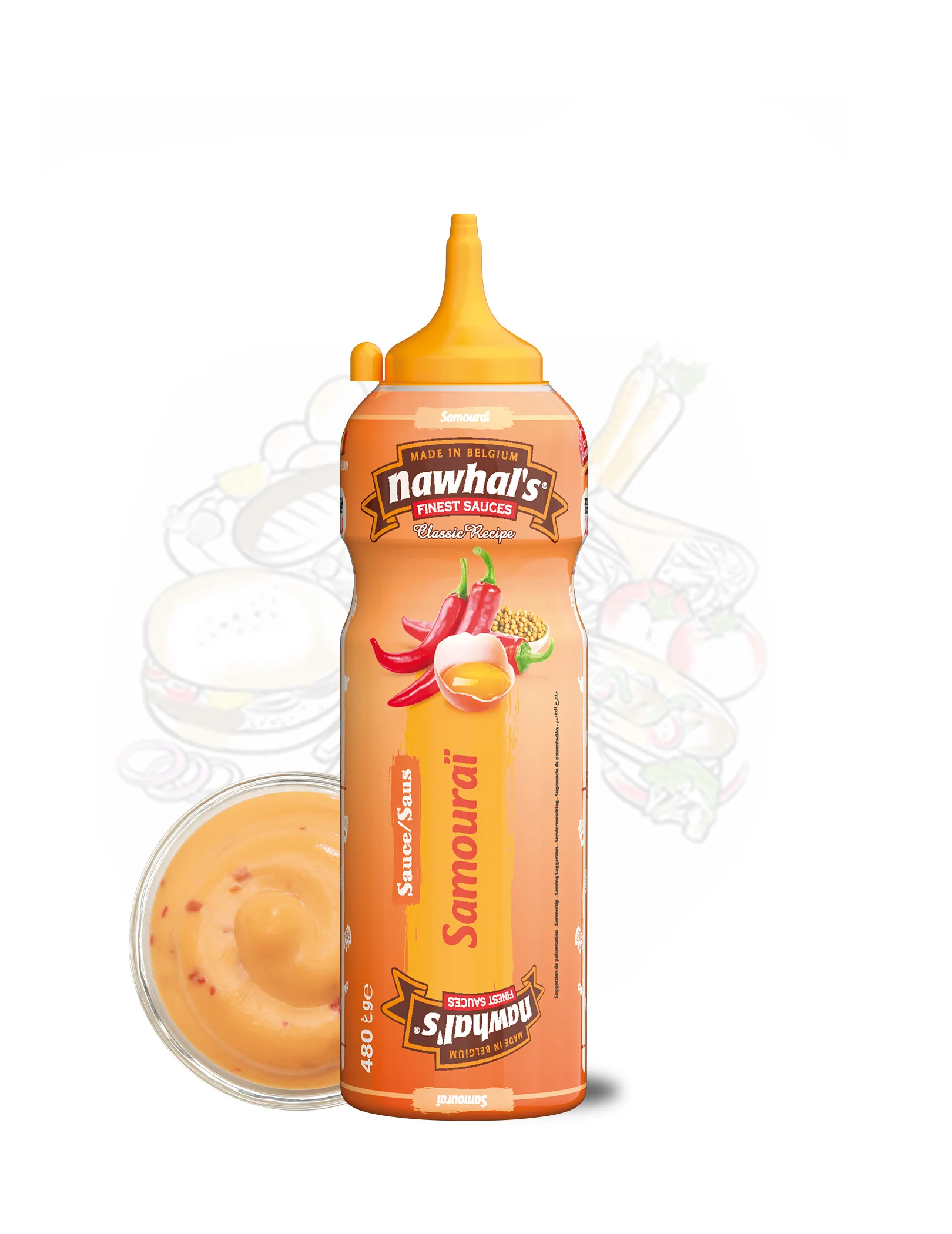 NAWHALS SALSA SAMOURAI 500ML 12X1U