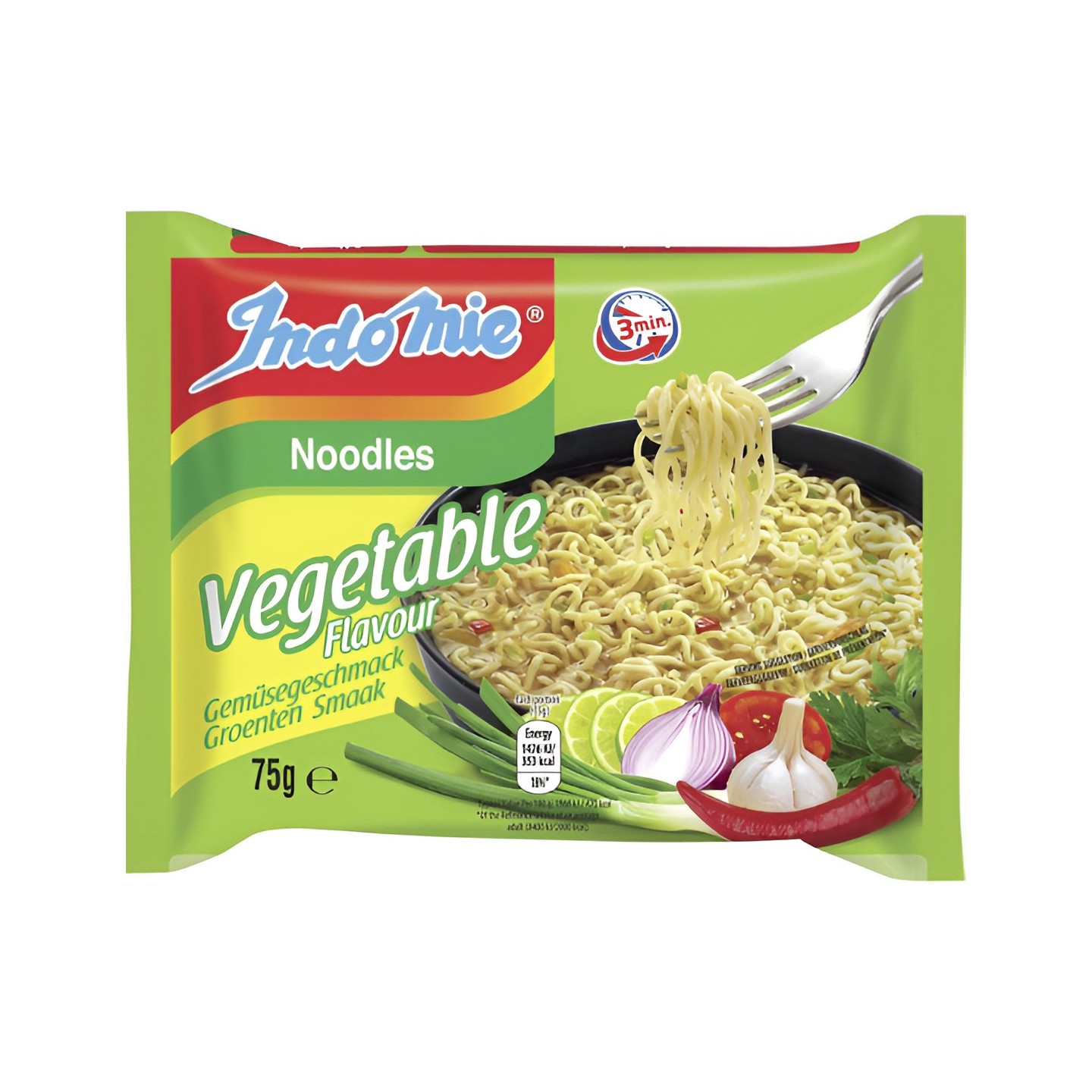 NOODLES INDOMIE VEGETAL 75G 40U