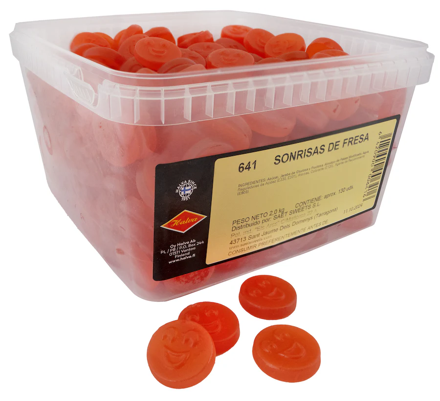SAET SONRISAS REGALIZ FRESA 4XT330U