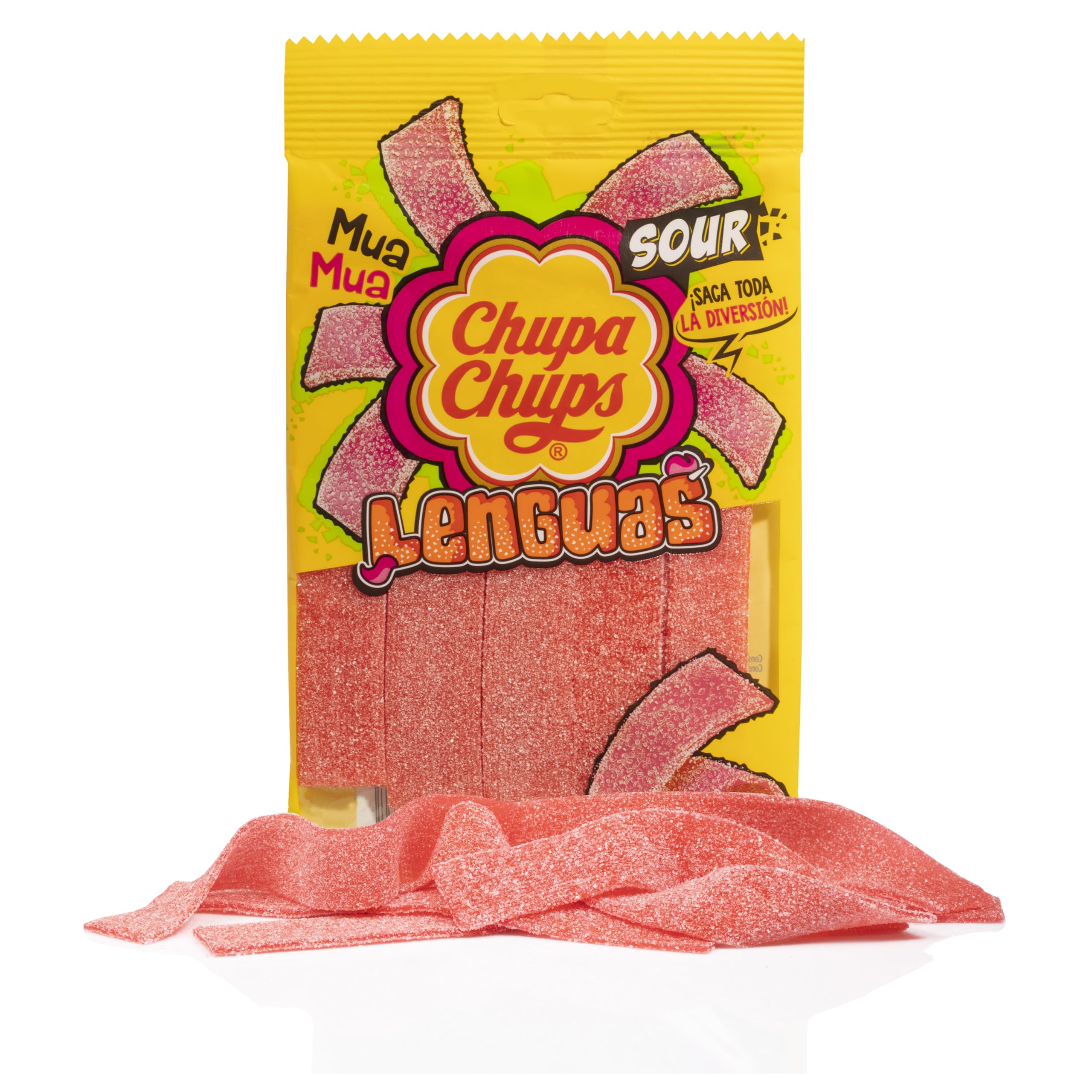 CHUPA CH LENGUAS FRESA 145G 18U