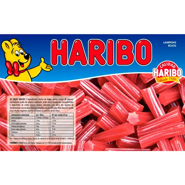 HARIBO LAMPIONS ROJOS 6XB2K