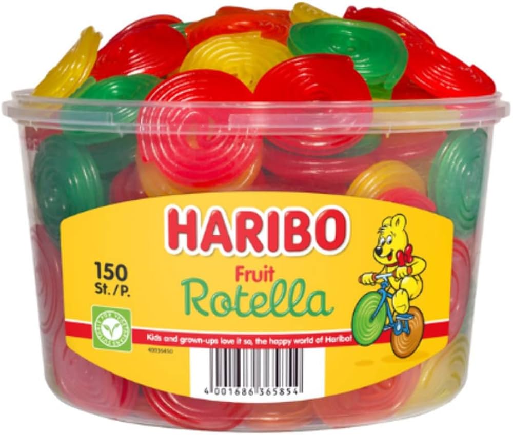 HARIBO ROTELLA FRUIT AC 6XB2K