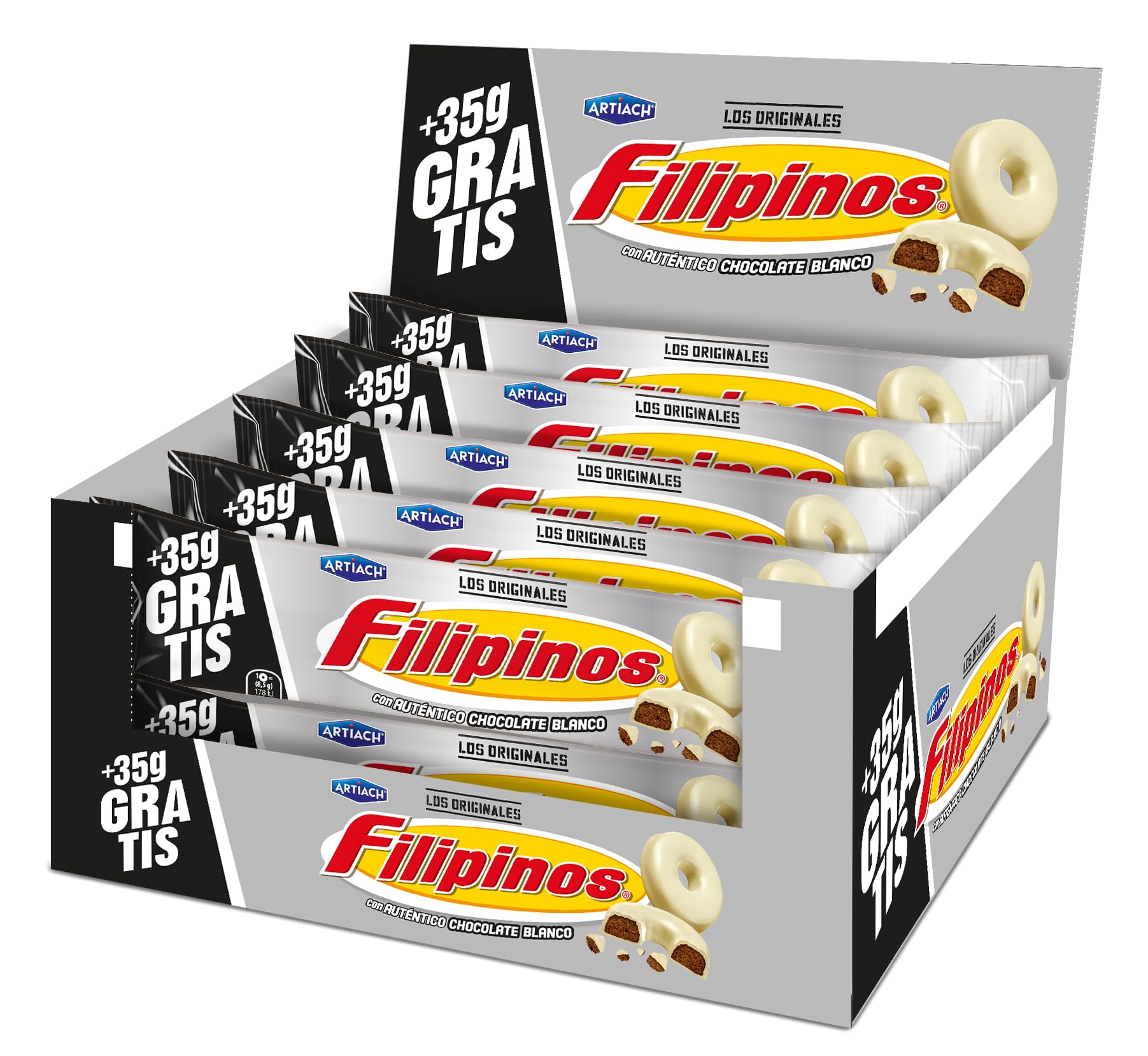 FILIPINOS LOTE EXPOSITOR 93G PVP 190EUR
