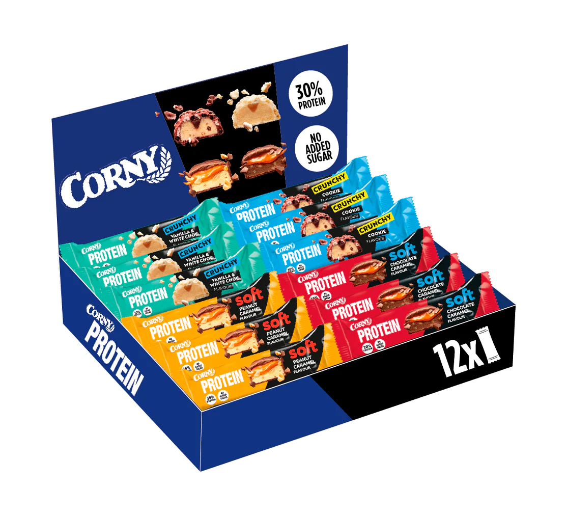 CORNY PROTEIN LOTE EXPO CRUNCHYSOFT