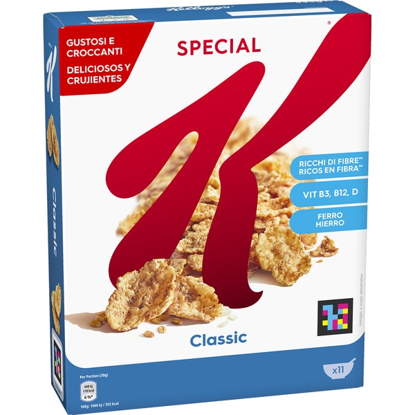 KELLOGGS SPECIAL K 335G 10X1U