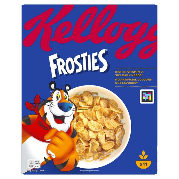 KELLOGGS FROSTIES 330G 9X1U