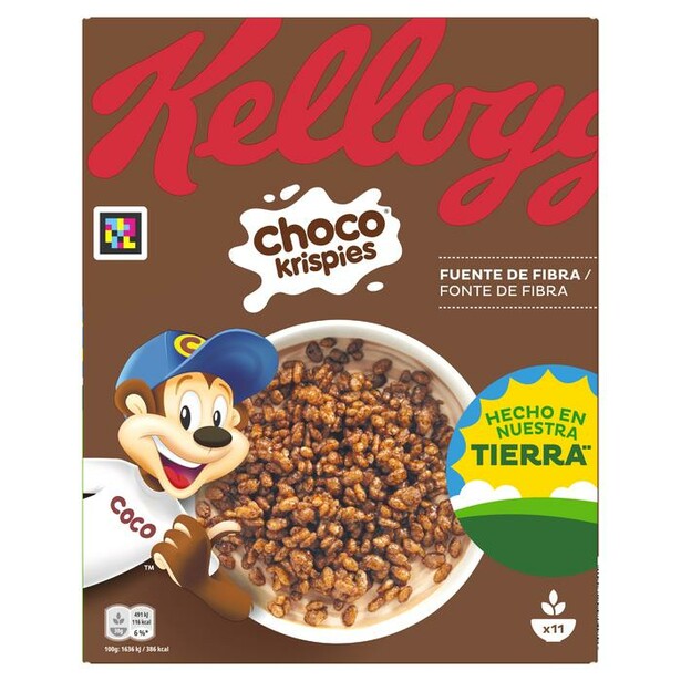 KELLOGGS CHOCO KRISPIES 330G 10X1U