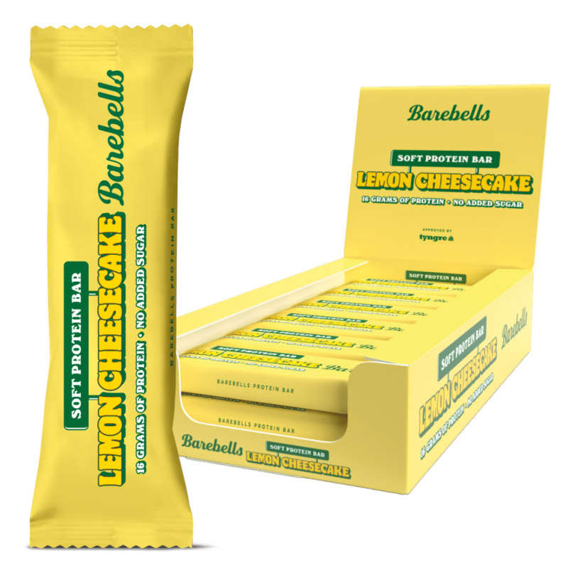 BAREBELLS SOFT BAR LEMCHEESCAKE 55G 12U