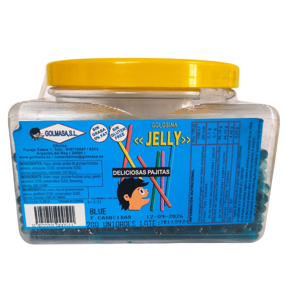GOLMASA JELLY BLUE 12XT200U