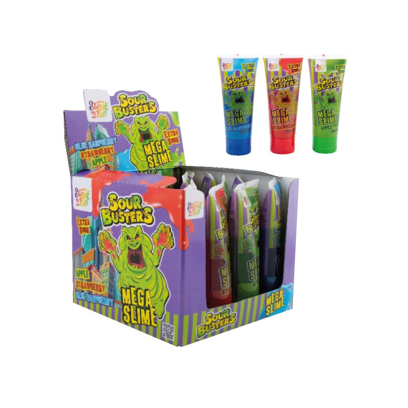 COOL SOUR BUSTERS MEGA SLIME 80G 8XE16U