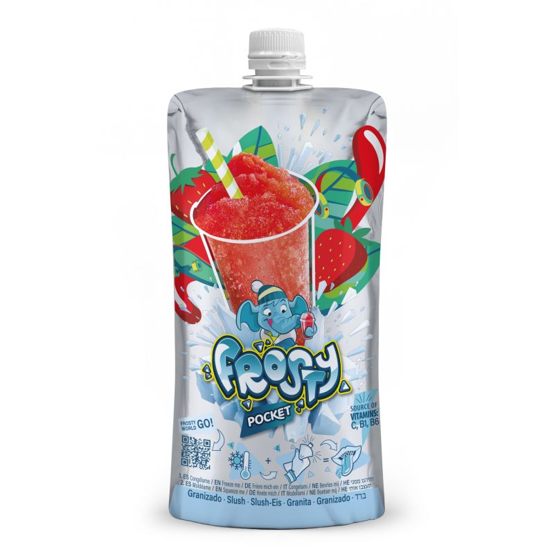 FROSTY GRANIZADO FRESA 160G 10U