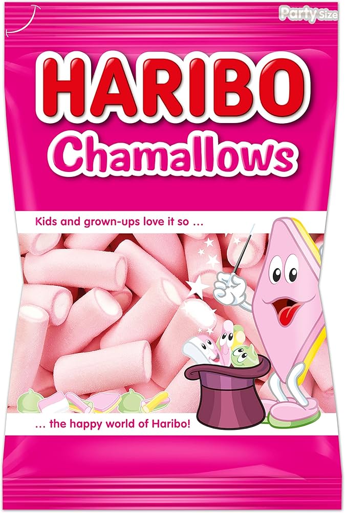 HARIBO TUBULAR MALLOWS 8XB125U