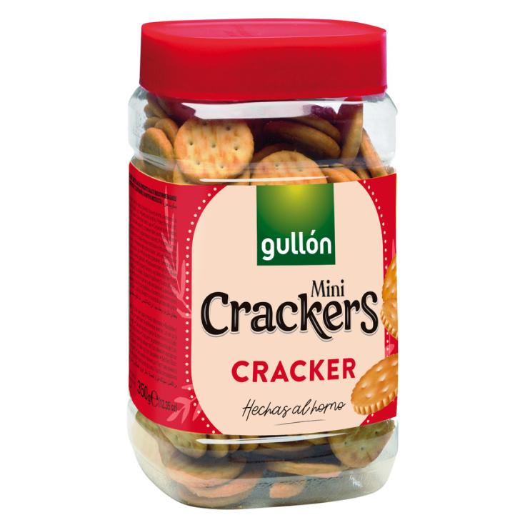 GULLON MINI CRACKER 350G 12U