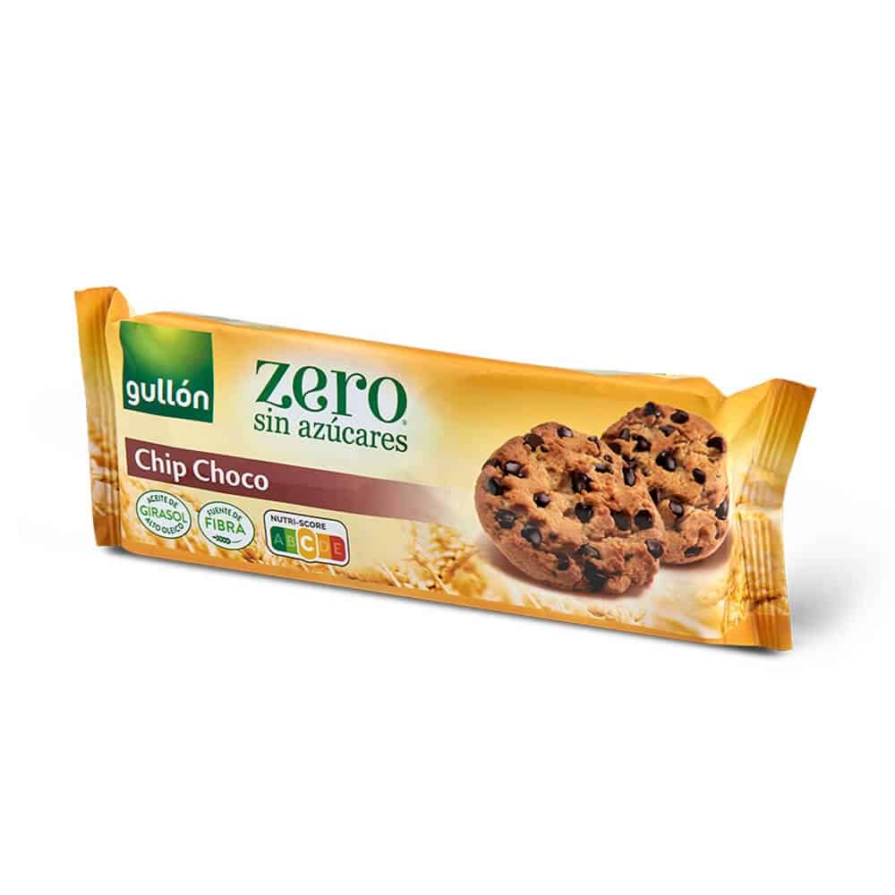 GULLON CHOCO CHIPS ZERO 75G 12U