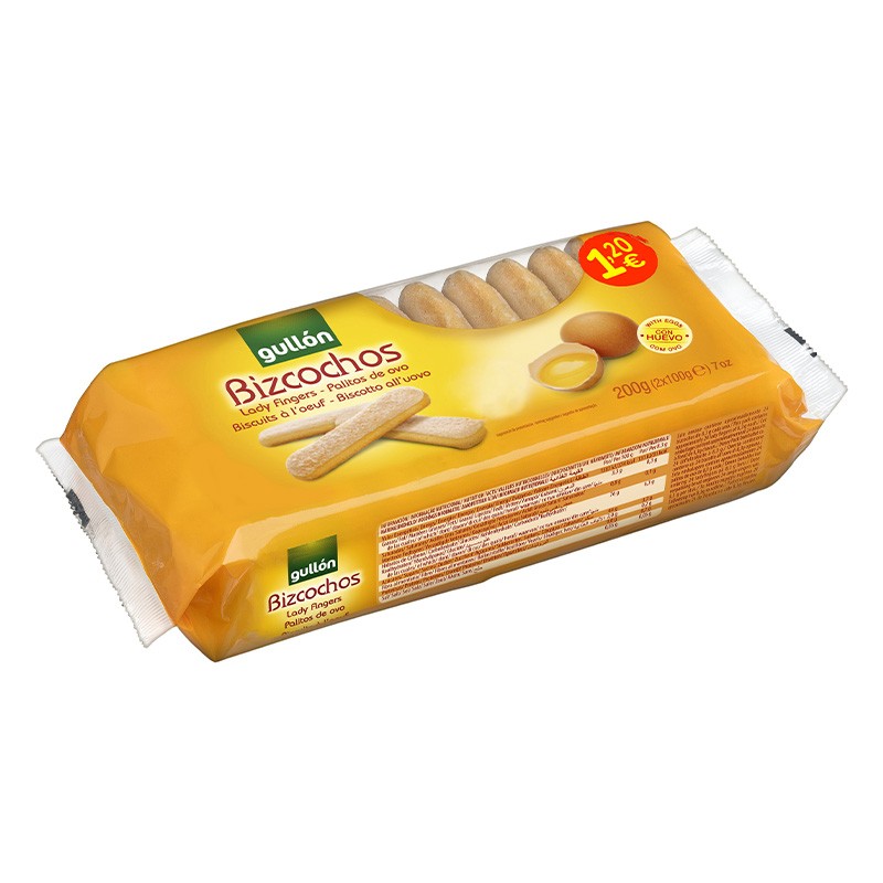 GULLON BIZCOCHO 12EUR 200G 12U