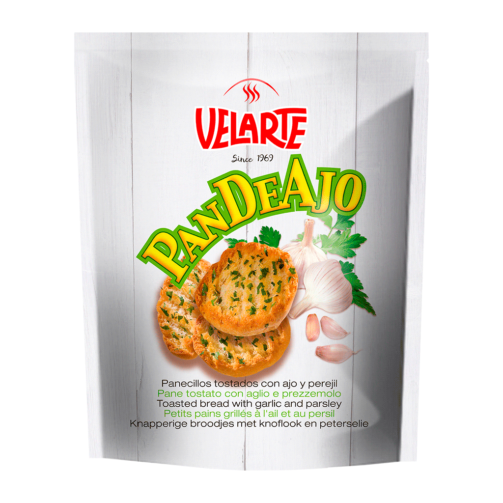 VELARTE PAN DE AJO 160G 12U