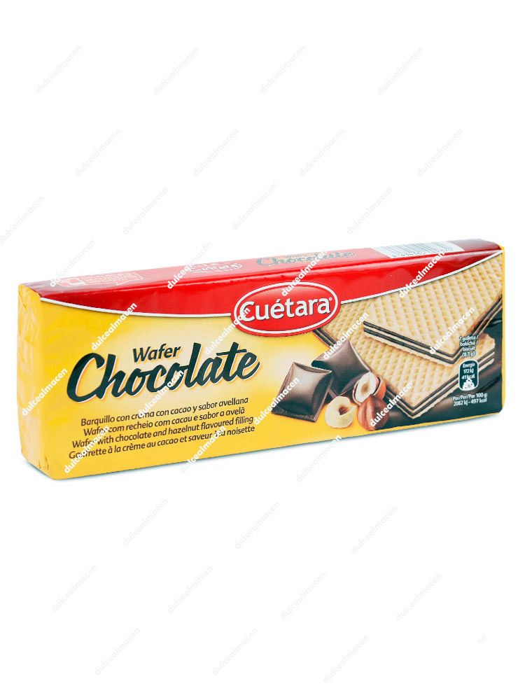 CUETARA WAFER CACAO 150G 20X1U