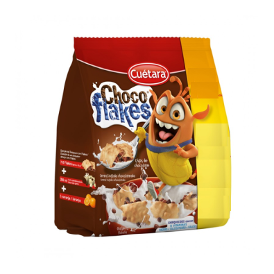 CUETARA CHOCO FLAKES 14EUR 120G 7U