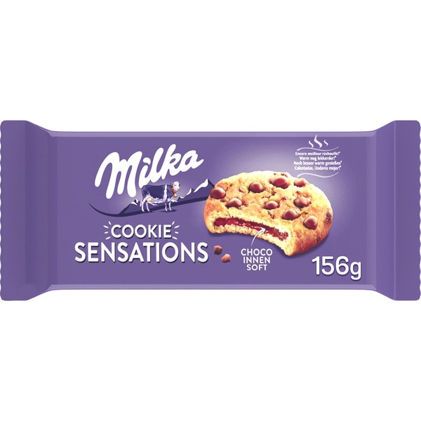 MILKA COOKIES SENSATIONS 156G 12X1U