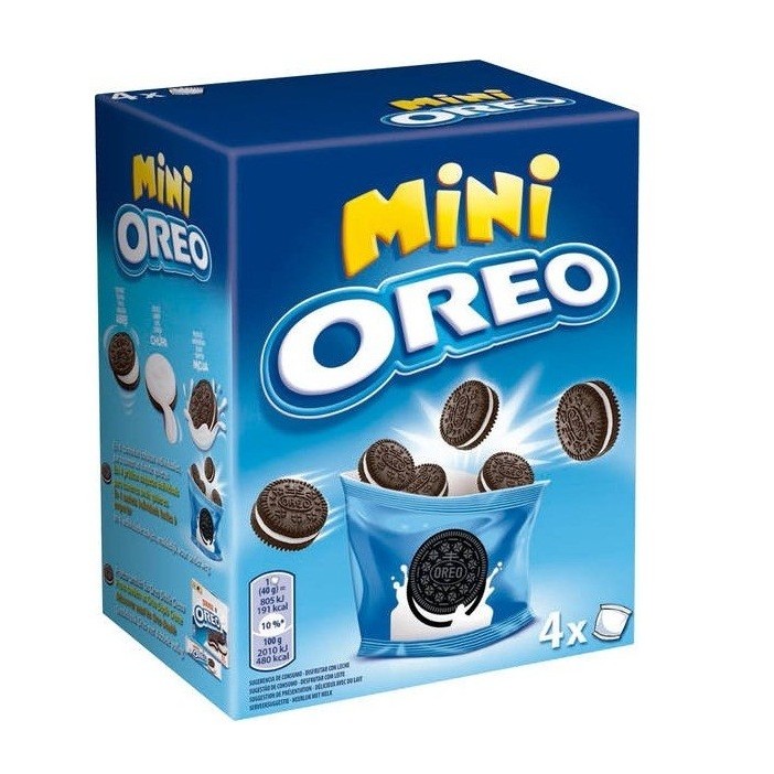 OREO PAQ MINI 160G 12X1U