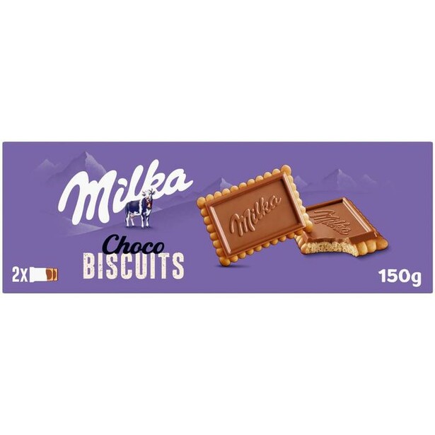 MILKA CHOCOBISC LECHE 150G 14X1U