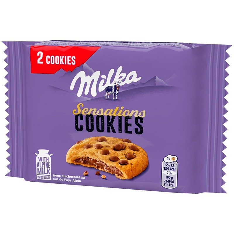 MILKA COOKIES SENSATIONS 52G 24U