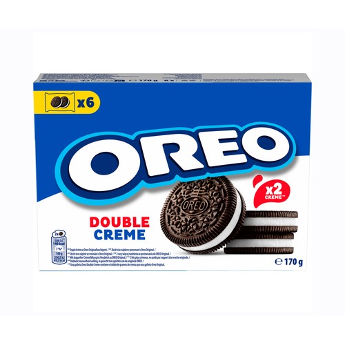 OREO DOBLE CREMA PAQ MINI 170G 10U