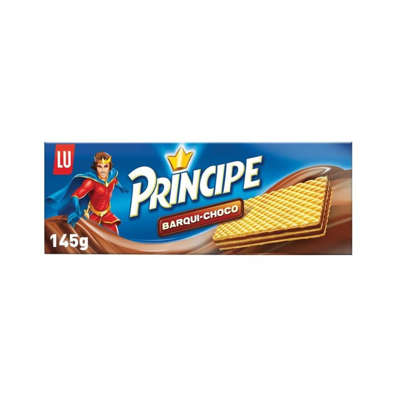 PRINCIPE BARQUILLO CHOCO 146G 14U