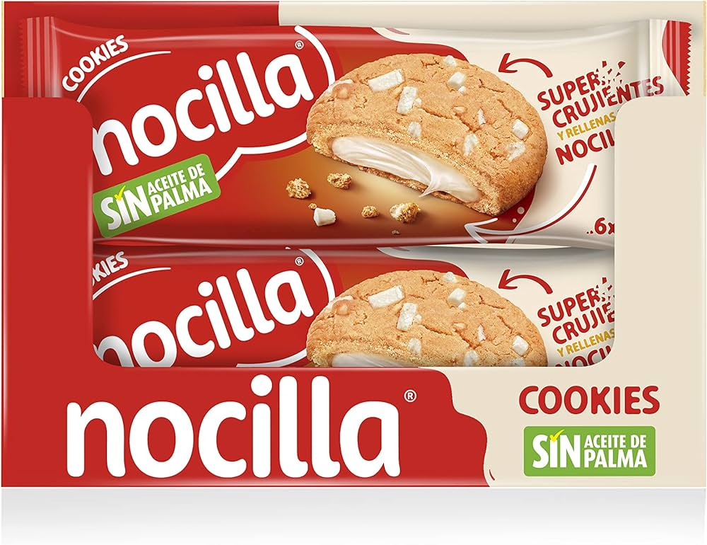 NOCILLA COOKIES BLANCA 120G 12U