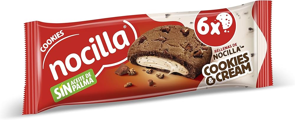 NOCILLA COOKIES CADENAS 120G 12U