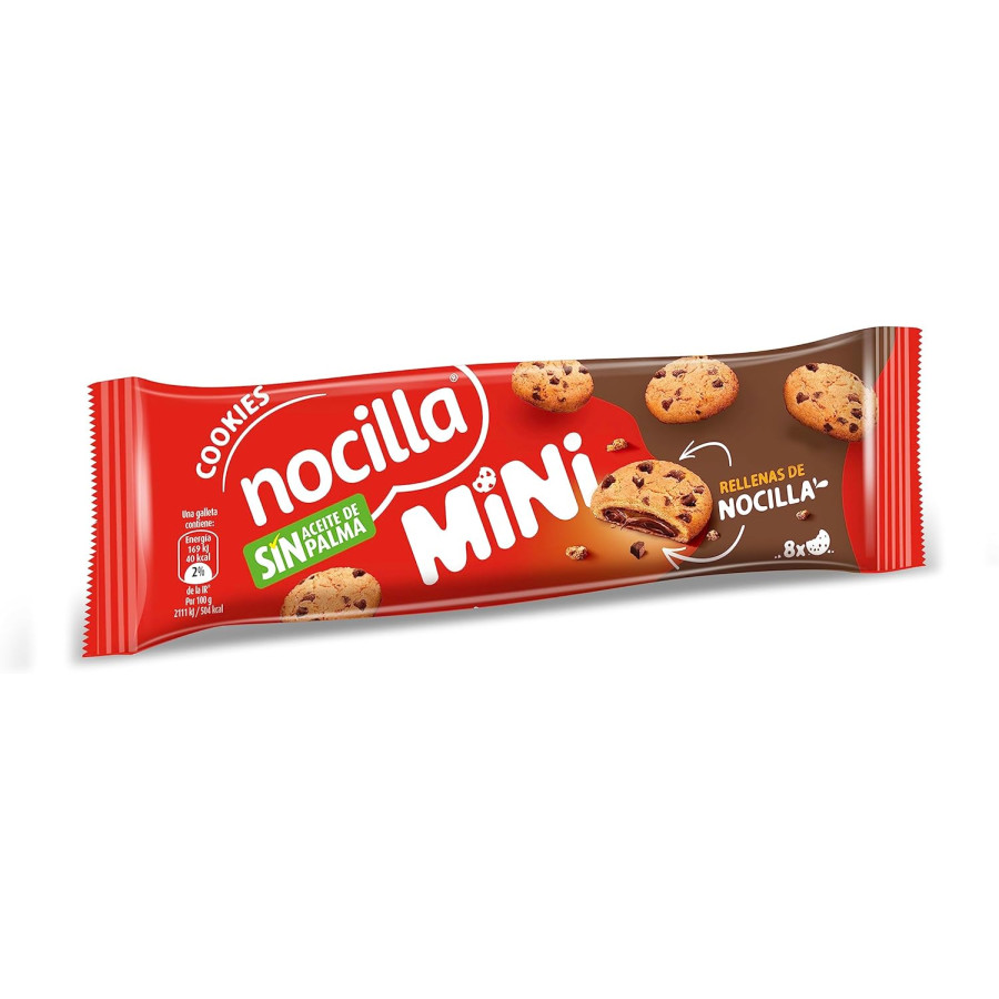 NOCILLA MINI COOKIES 15EUR 64G 12U