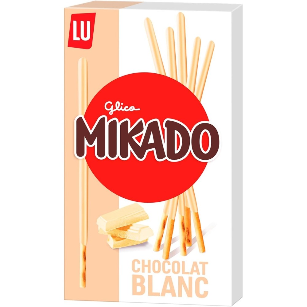 MIKADO CHOCO BLANCO 70G 24U