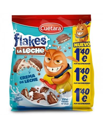 CUETARA FLAKES LA LECHE 14EUR 120G 7U