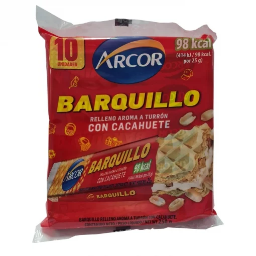 ARCOR BARQUILLO CACAHUETE 25G 25U