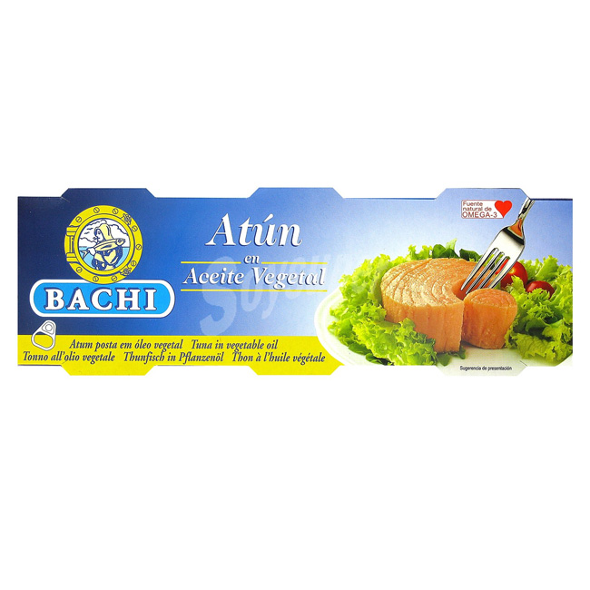 BACHI ATUN ACEITE VEG 12XT750G